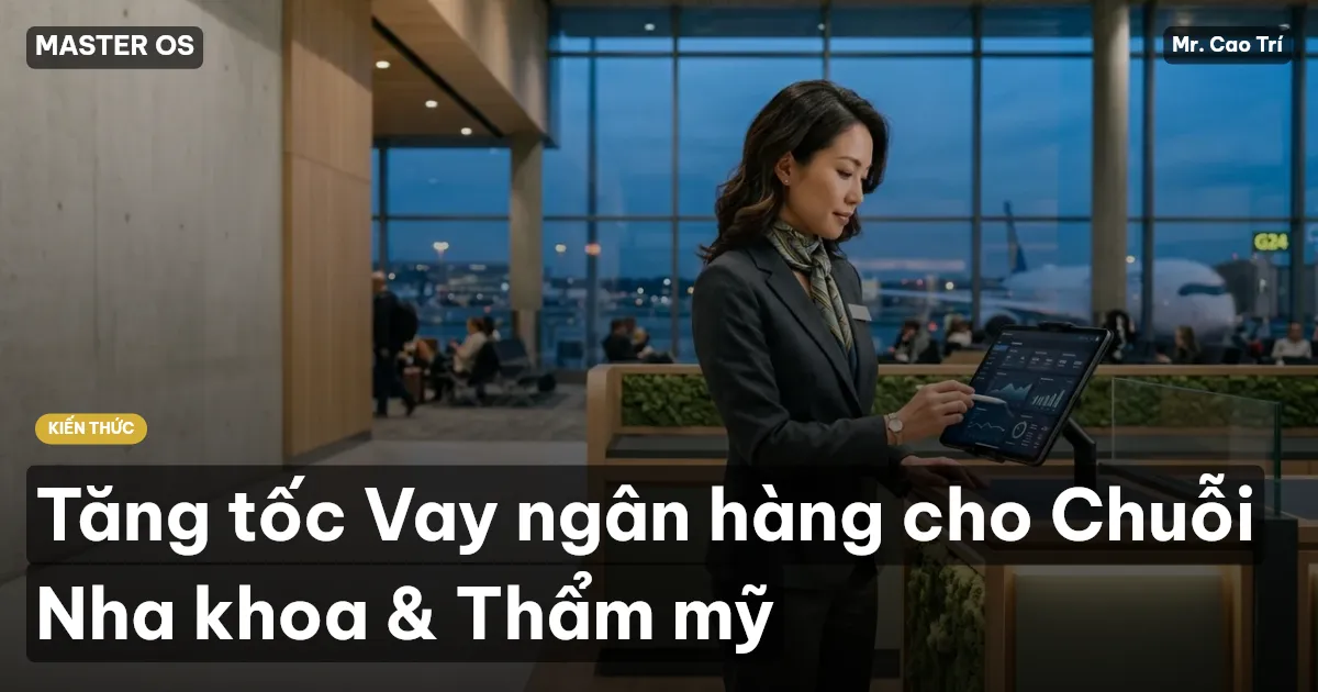 Tăng tốc Vay ngân hàng cho Chuỗi Nha khoa & Thẩm mỹ