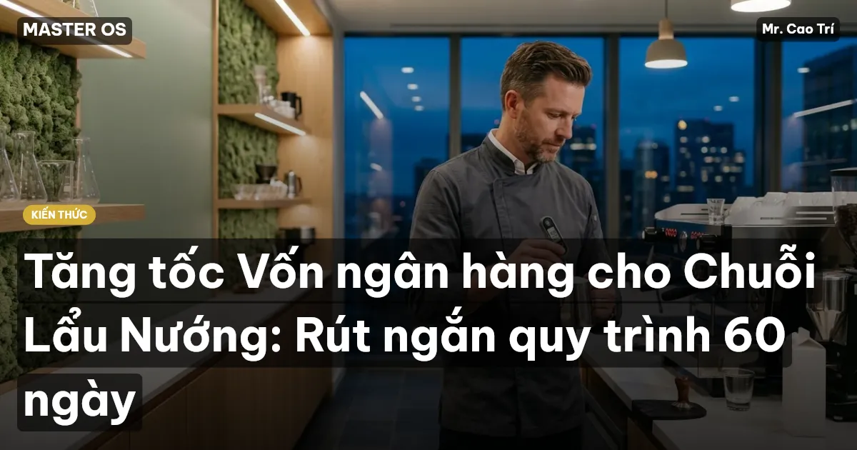 Tăng tốc Vốn ngân hàng cho Chuỗi Lẩu Nướng: Rút ngắn quy trình 60 ngày