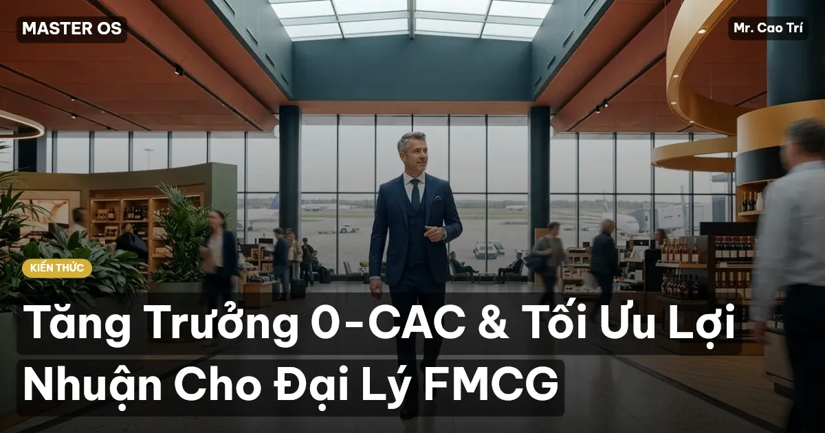 Tăng Trưởng 0-CAC & Tối Ưu Lợi Nhuận Cho Đại Lý FMCG