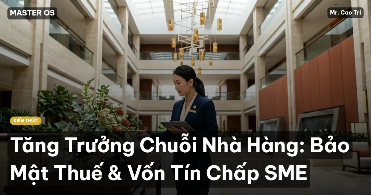 Tăng Trưởng Chuỗi Nhà Hàng: Bảo Mật Thuế & Vốn Tín Chấp SME