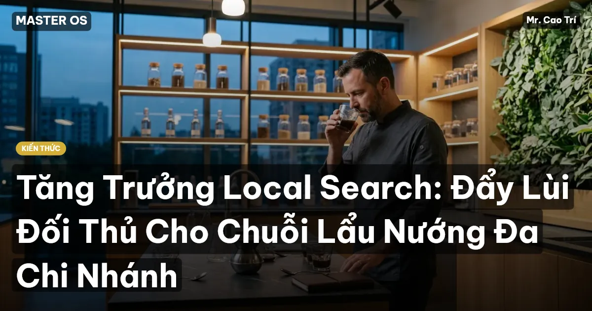 Tăng Trưởng Local Search: Đẩy Lùi Đối Thủ Cho Chuỗi Lẩu Nướng Đa Chi Nhánh