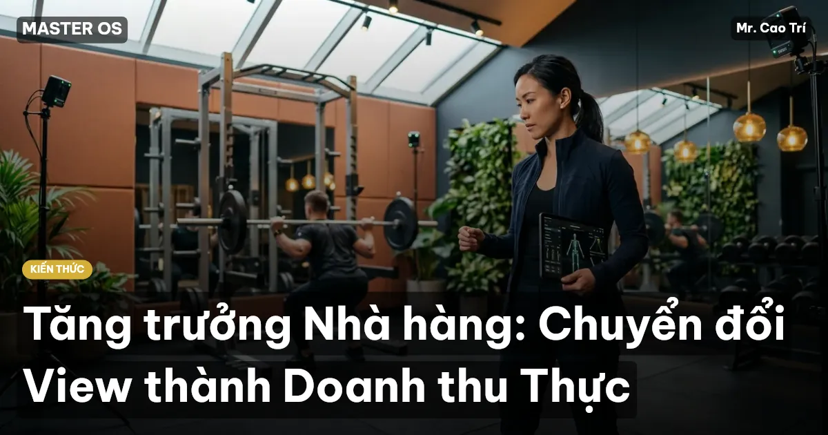Tăng trưởng Nhà hàng: Chuyển đổi View thành Doanh thu Thực