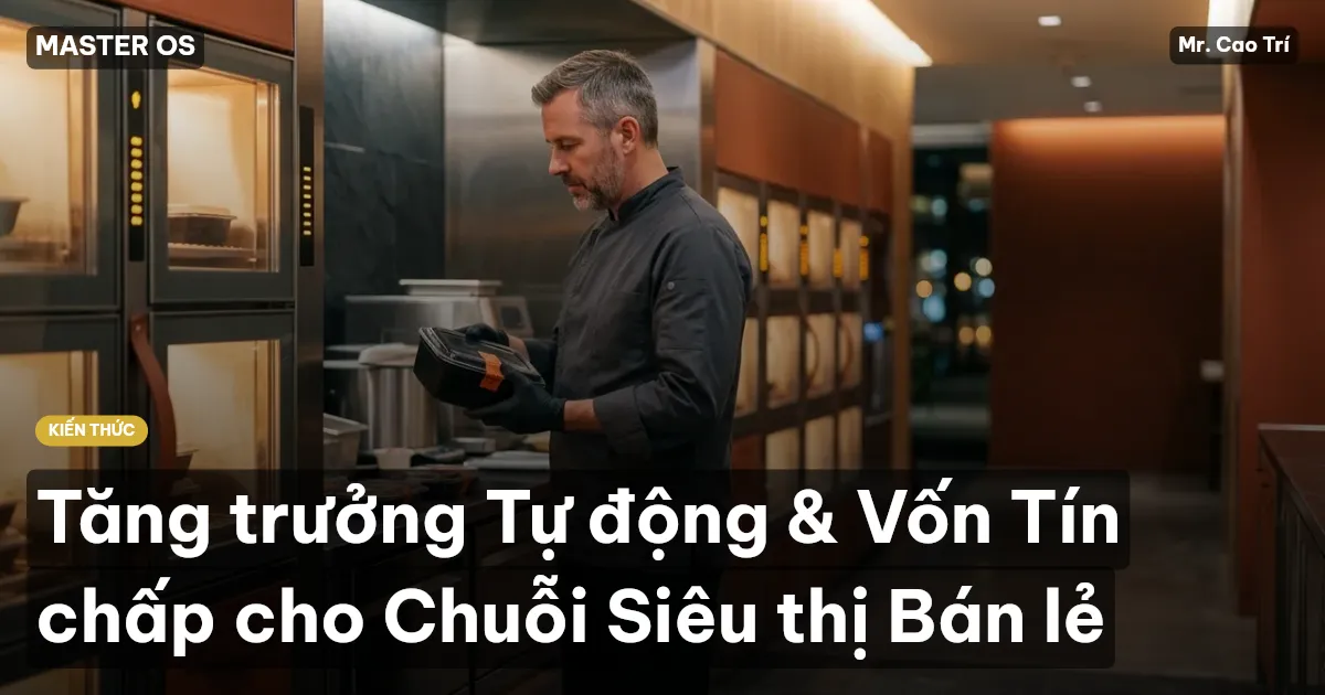 Tăng trưởng Tự động & Vốn Tín chấp cho Chuỗi Siêu thị Bán lẻ