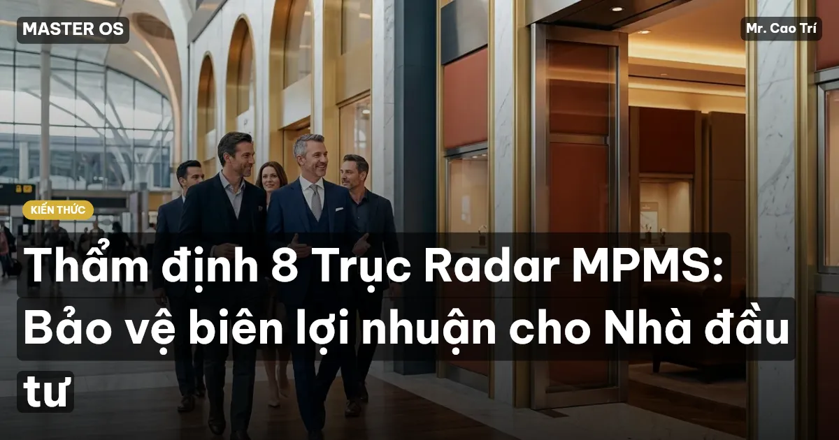 Thẩm định 8 Trục Radar MPMS: Bảo vệ biên lợi nhuận cho Nhà đầu tư