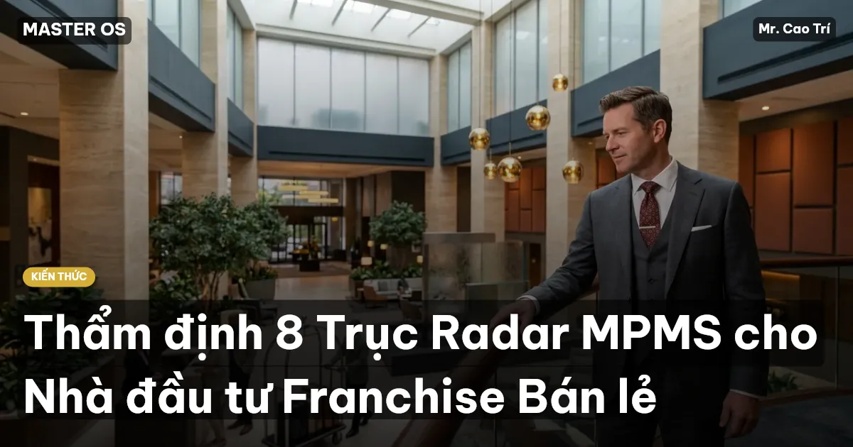 Thẩm định 8 Trục Radar MPMS cho Nhà đầu tư Franchise Bán lẻ