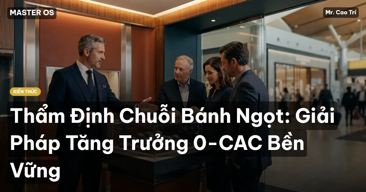 Thẩm Định Chuỗi Bánh Ngọt: Giải Pháp Tăng Trưởng 0-CAC Bền Vững