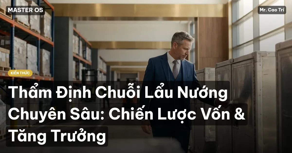 Thẩm Định Chuỗi Lẩu Nướng Chuyên Sâu: Chiến Lược Vốn & Tăng Trưởng