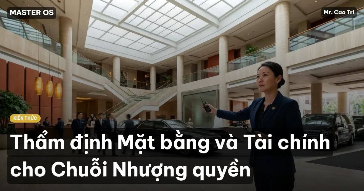 Thẩm định Mặt bằng và Tài chính cho Chuỗi Nhượng quyền