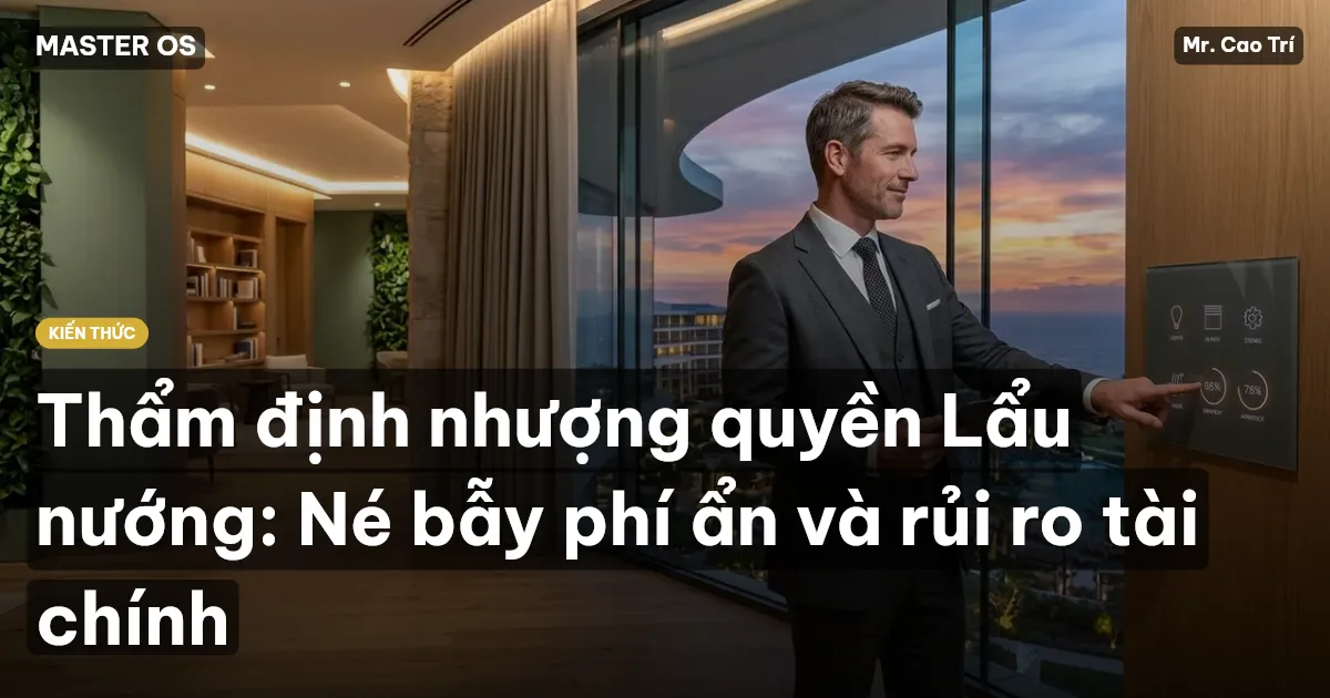 Thẩm định nhượng quyền Lẩu nướng: Né bẫy phí ẩn và rủi ro tài chính