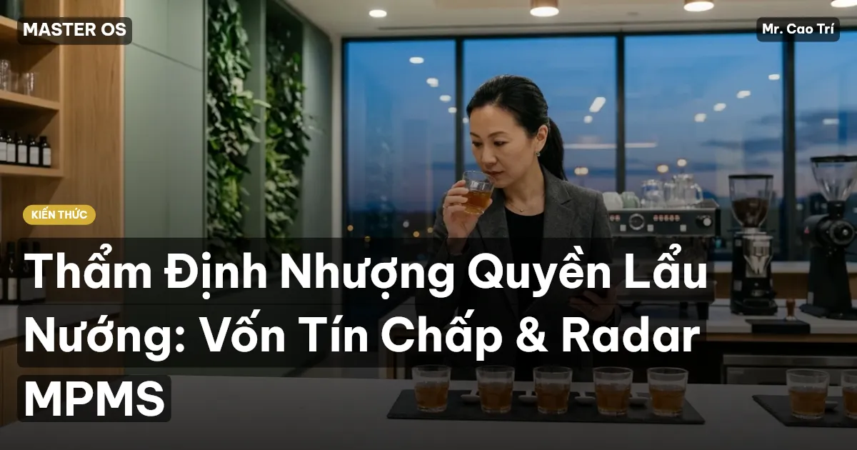 Thẩm Định Nhượng Quyền Lẩu Nướng: Vốn Tín Chấp & Radar MPMS