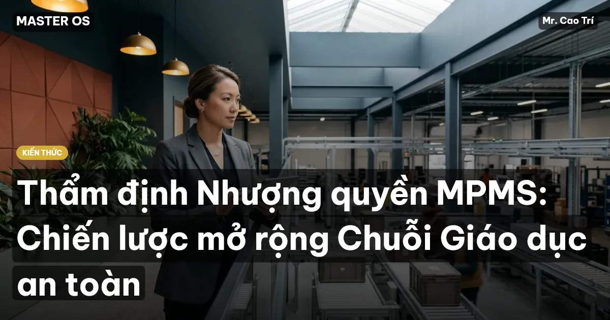 Thẩm định Nhượng quyền MPMS: Chiến lược mở rộng Chuỗi Giáo dục an toàn