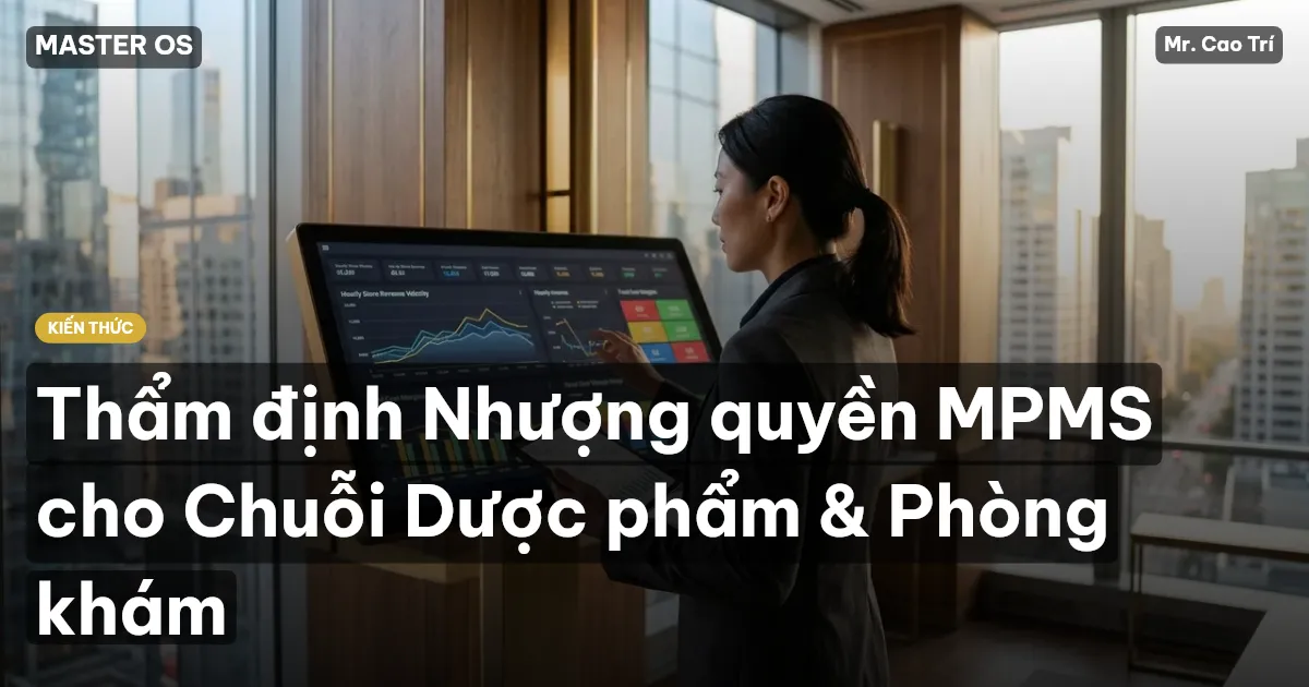 Thẩm định Nhượng quyền MPMS cho Chuỗi Dược phẩm & Phòng khám