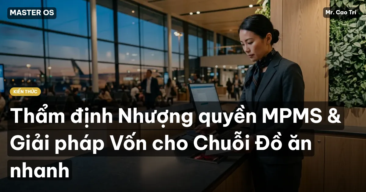 Thẩm định Nhượng quyền MPMS & Giải pháp Vốn cho Chuỗi Đồ ăn nhanh
