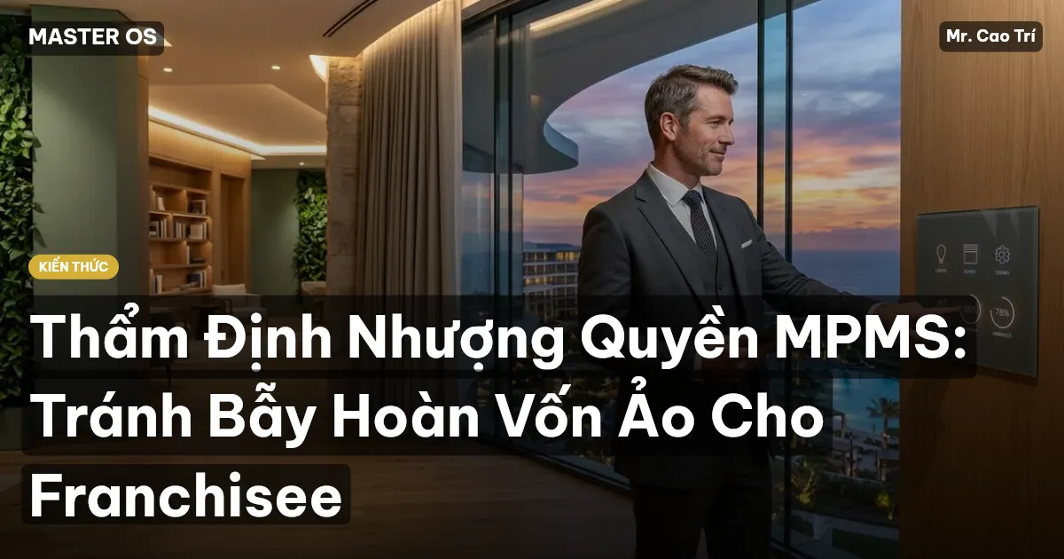 Thẩm Định Nhượng Quyền MPMS: Tránh Bẫy Hoàn Vốn Ảo Cho Franchisee