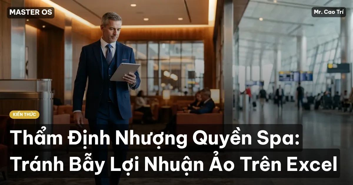 Thẩm Định Nhượng Quyền Spa: Tránh Bẫy Lợi Nhuận Ảo Trên Excel