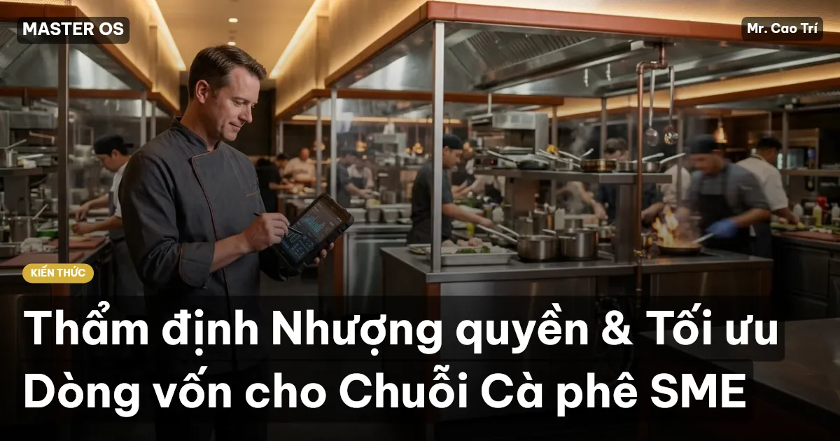 Thẩm định Nhượng quyền & Tối ưu Dòng vốn cho Chuỗi Cà phê SME