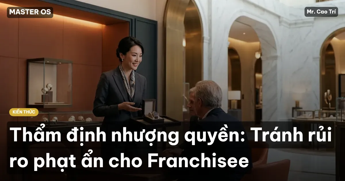 Thẩm định nhượng quyền: Tránh rủi ro phạt ẩn cho Franchisee