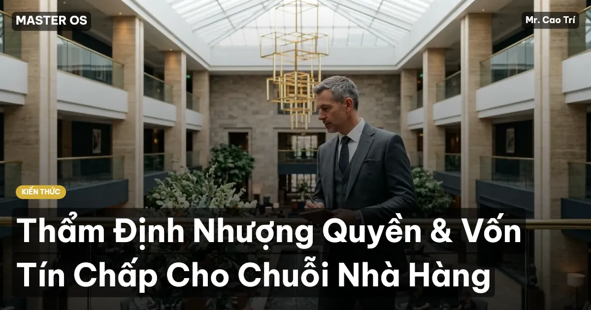 Thẩm Định Nhượng Quyền & Vốn Tín Chấp Cho Chuỗi Nhà Hàng