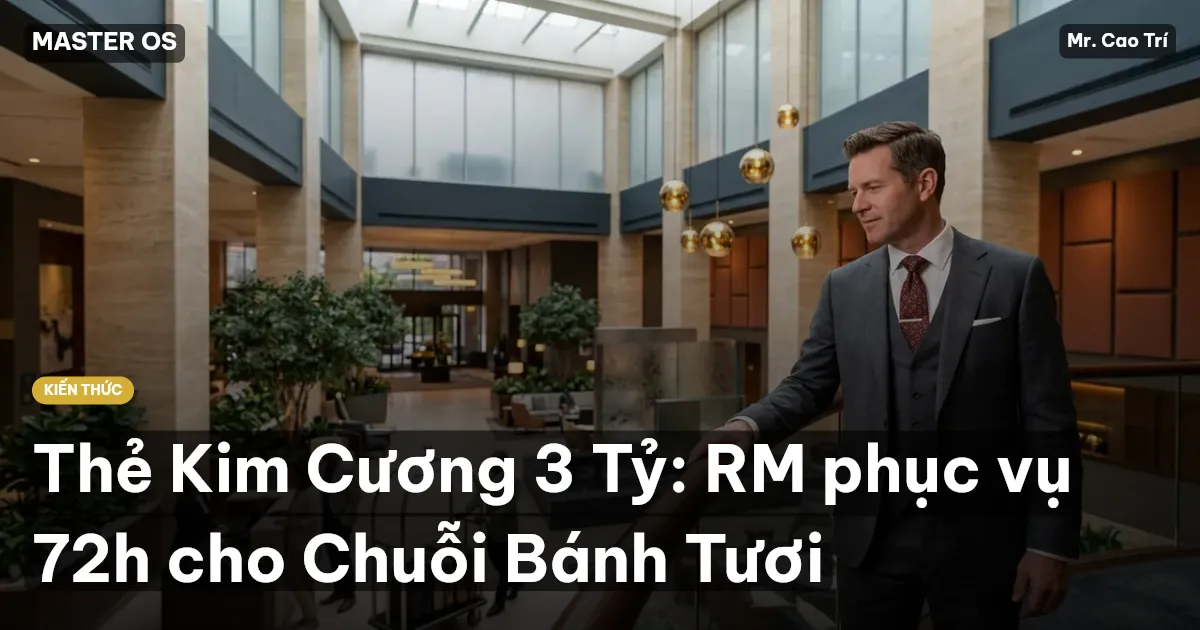 Thẻ Kim Cương 3 Tỷ: RM phục vụ 72h cho Chuỗi Bánh Tươi
