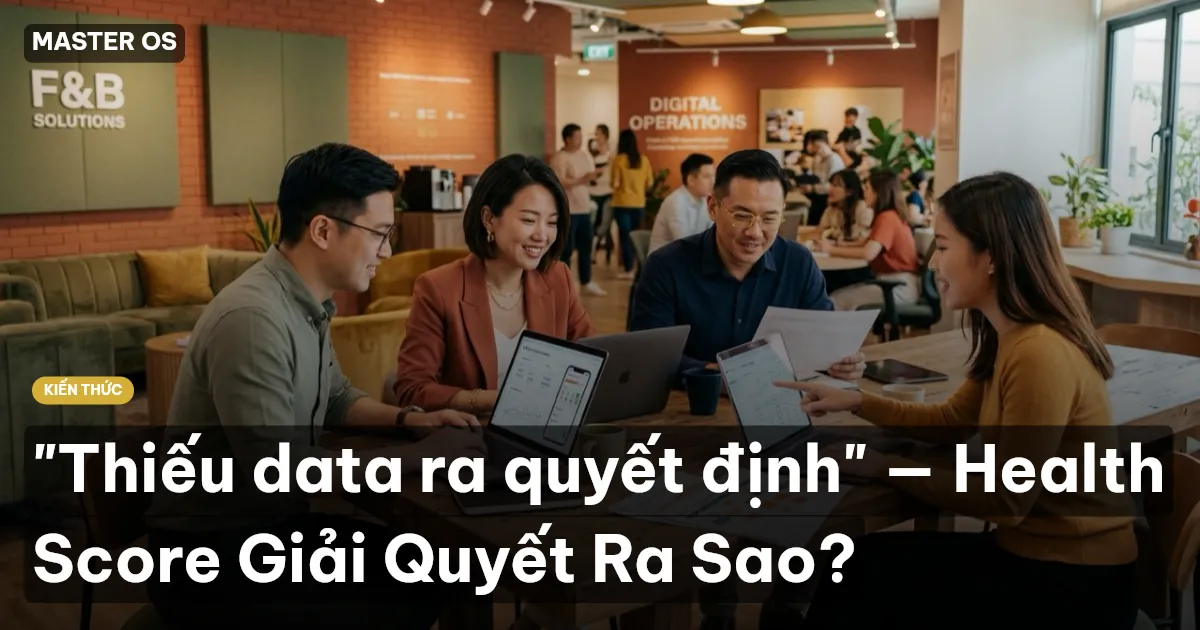 "Thiếu data ra quyết định" — Health Score Giải Quyết Ra Sao?