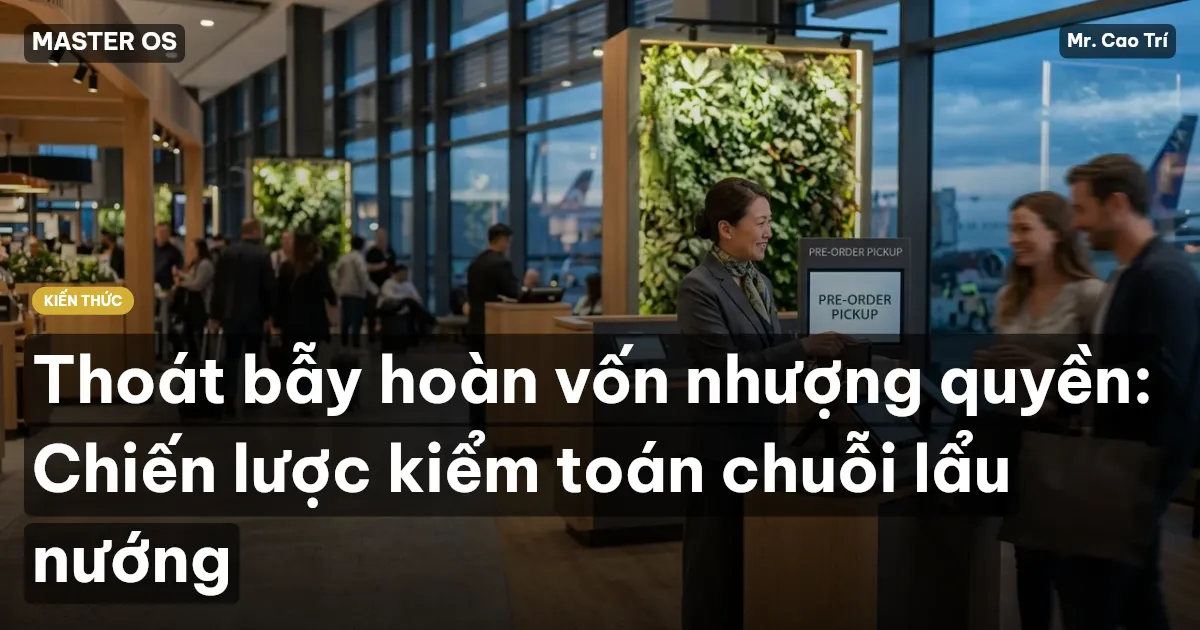 Thoát bẫy hoàn vốn nhượng quyền: Chiến lược kiểm toán chuỗi lẩu nướng