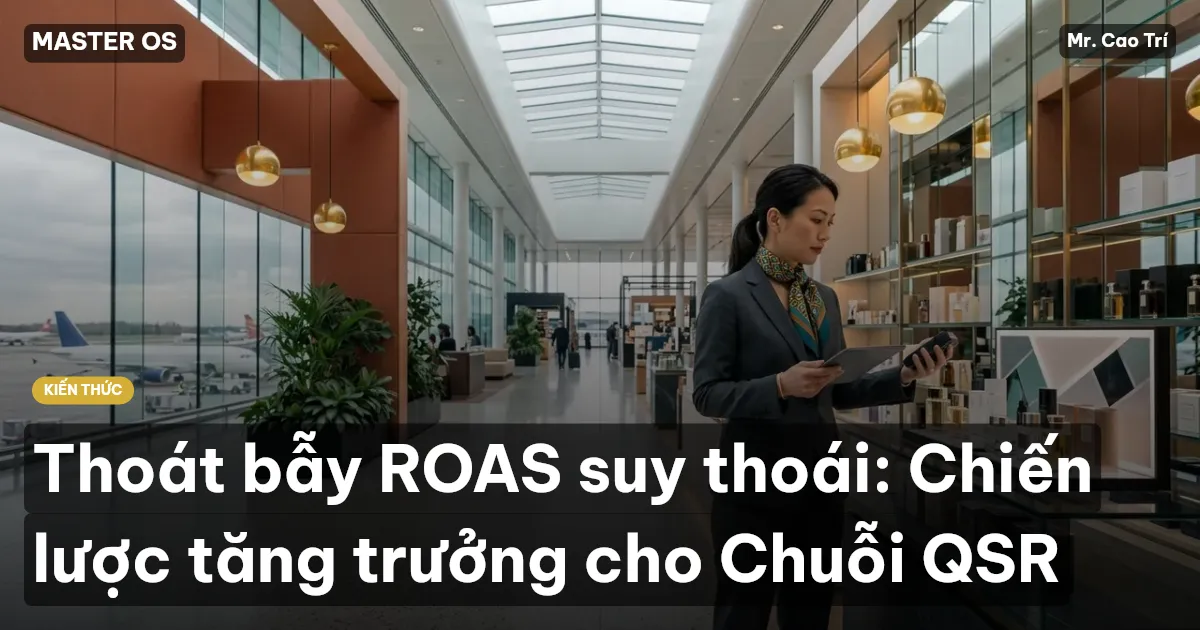 Thoát bẫy ROAS suy thoái: Chiến lược tăng trưởng cho Chuỗi QSR