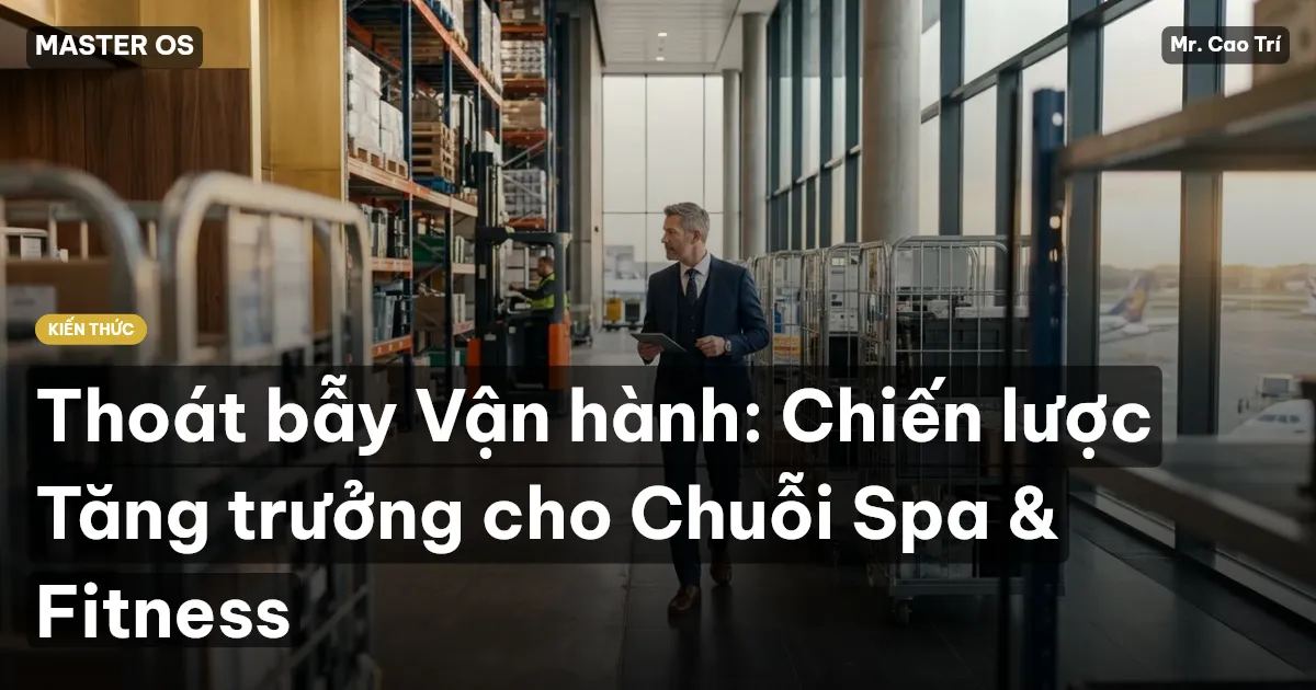 Thoát bẫy Vận hành: Chiến lược Tăng trưởng cho Chuỗi Spa & Fitness