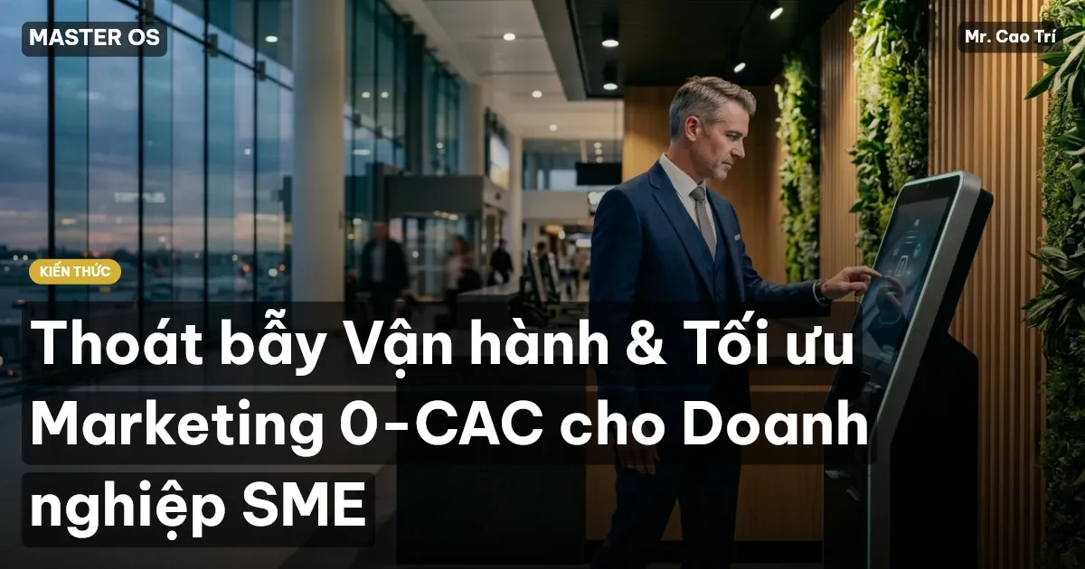 Thoát bẫy Vận hành & Tối ưu Marketing 0-CAC cho Doanh nghiệp SME