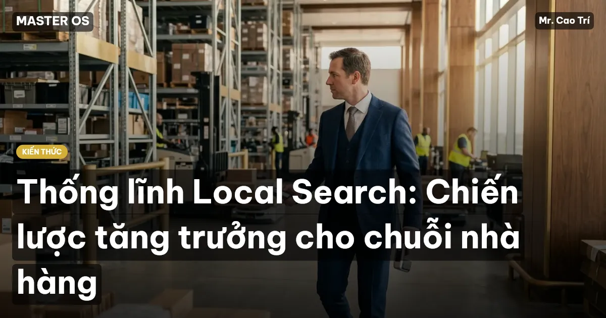 Thống lĩnh Local Search: Chiến lược tăng trưởng cho chuỗi nhà hàng