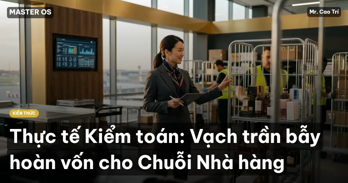 Thực tế Kiểm toán: Vạch trần bẫy hoàn vốn cho Chuỗi Nhà hàng