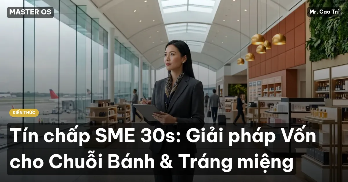 Tín chấp SME 30s: Giải pháp Vốn cho Chuỗi Bánh & Tráng miệng