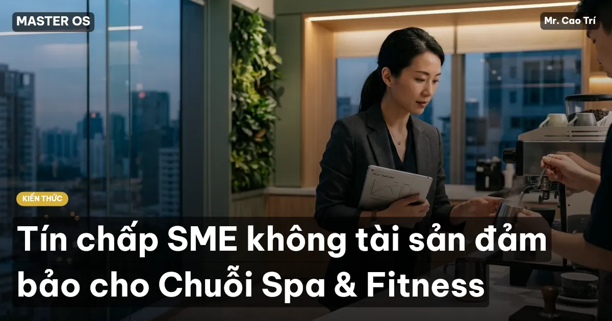 Tín chấp SME không tài sản đảm bảo cho Chuỗi Spa & Fitness
