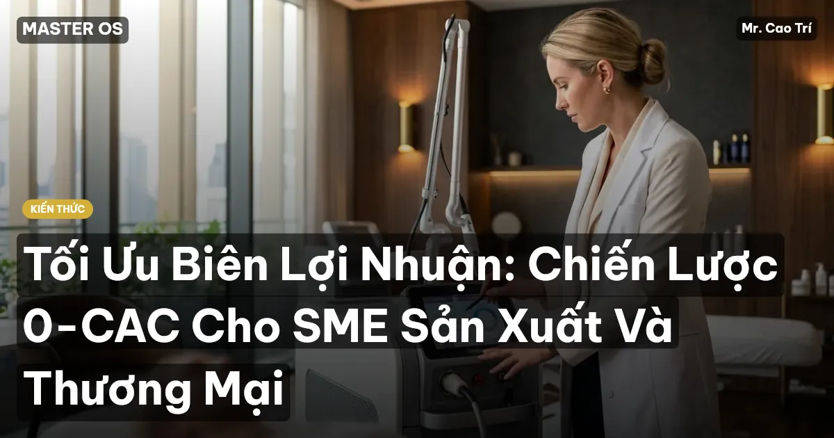 Tối Ưu Biên Lợi Nhuận: Chiến Lược 0-CAC Cho SME Sản Xuất Và Thương Mại