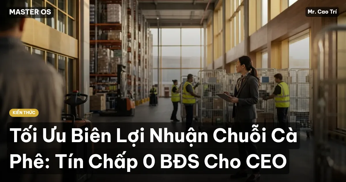 Tối Ưu Biên Lợi Nhuận Chuỗi Cà Phê: Tín Chấp 0 BĐS Cho CEO