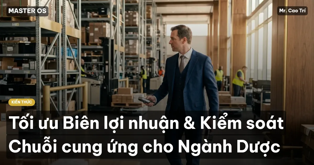 Tối ưu Biên lợi nhuận & Kiểm soát Chuỗi cung ứng cho Ngành Dược