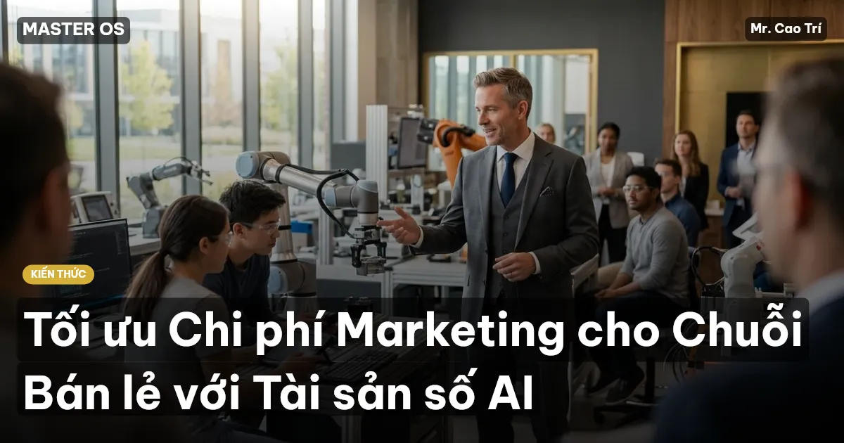 Tối ưu Chi phí Marketing cho Chuỗi Bán lẻ với Tài sản số AI