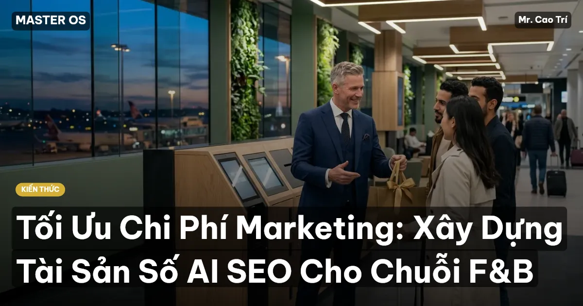 Tối Ưu Chi Phí Marketing: Xây Dựng Tài Sản Số AI SEO Cho Chuỗi F
