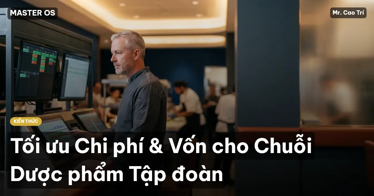 Tối ưu Chi phí & Vốn cho Chuỗi Dược phẩm Tập đoàn