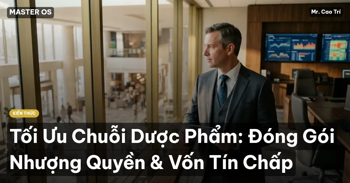Tối Ưu Chuỗi Dược Phẩm: Đóng Gói Nhượng Quyền & Vốn Tín Chấp