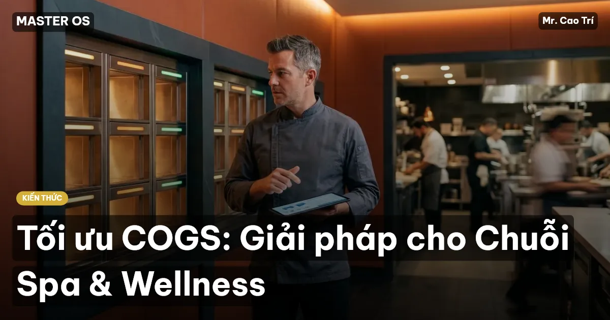 Tối ưu COGS: Giải pháp cho Chuỗi Spa & Wellness