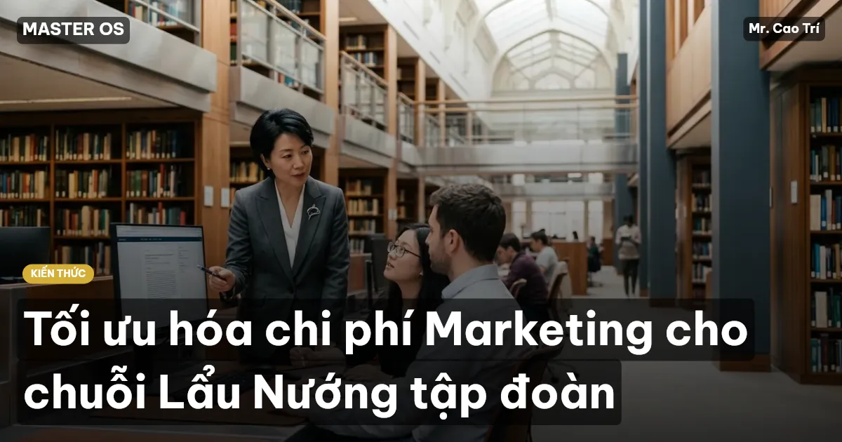 Tối ưu hóa chi phí Marketing cho chuỗi Lẩu Nướng tập đoàn