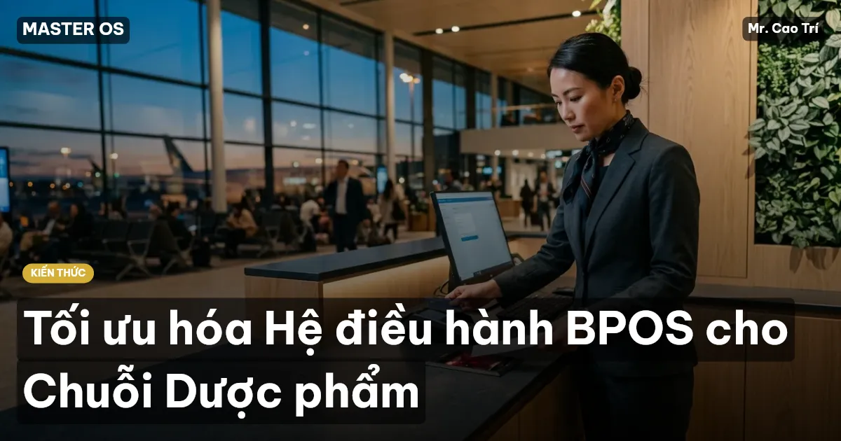 Tối ưu hóa Hệ điều hành BPOS cho Chuỗi Dược phẩm