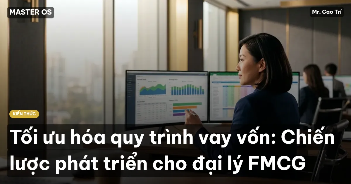 Tối ưu hóa quy trình vay vốn: Chiến lược phát triển cho đại lý FMCG