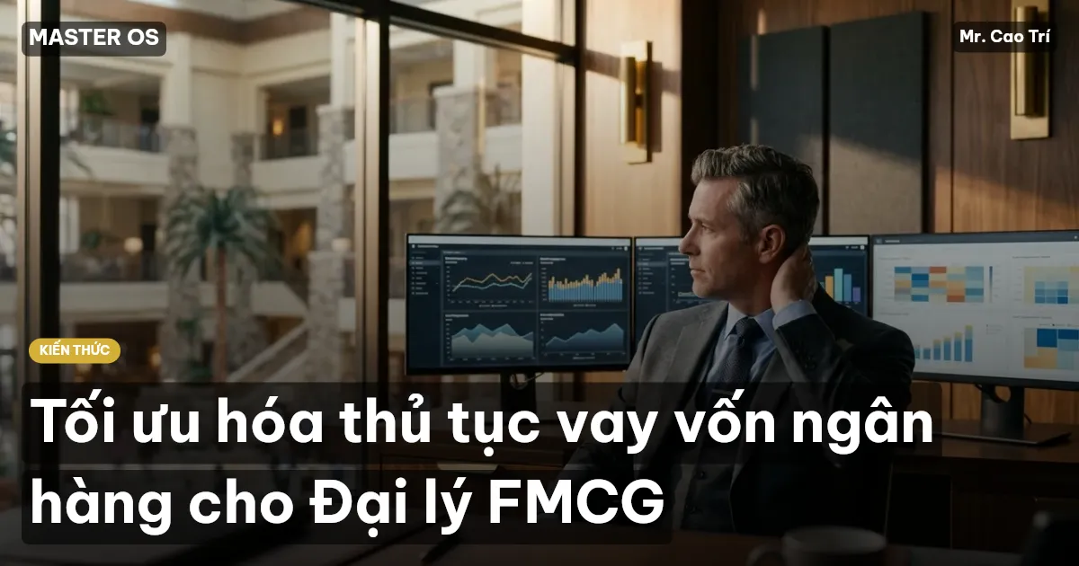 Tối ưu hóa thủ tục vay vốn ngân hàng cho Đại lý FMCG
