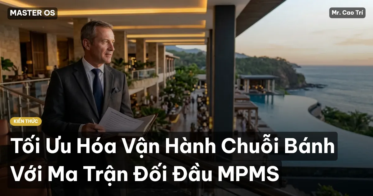 Tối Ưu Hóa Vận Hành Chuỗi Bánh Với Ma Trận Đối Đầu MPMS