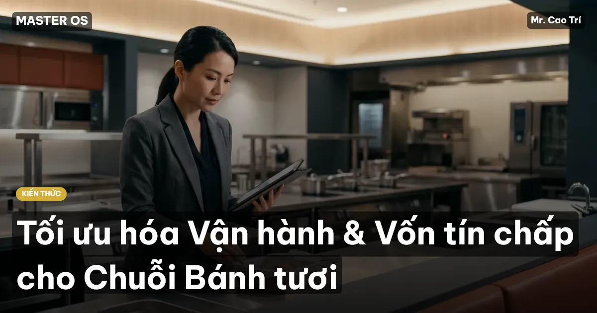 Tối ưu hóa Vận hành & Vốn tín chấp cho Chuỗi Bánh tươi