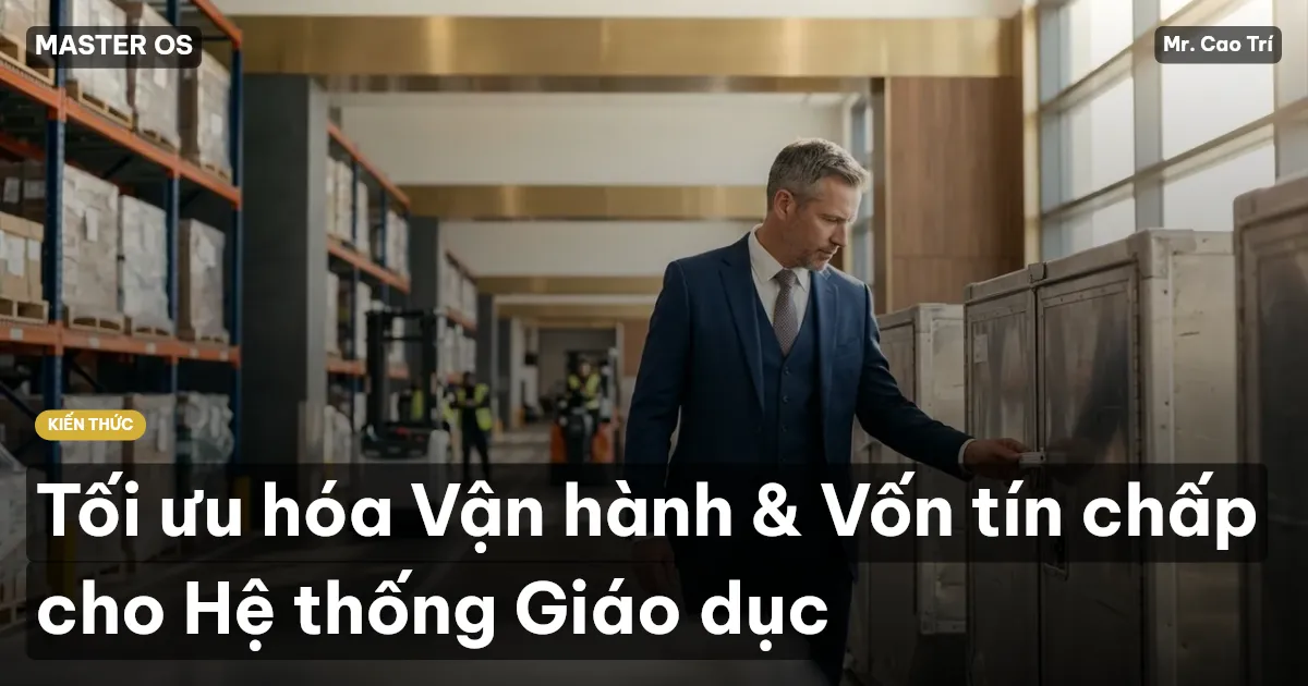 Tối ưu hóa Vận hành & Vốn tín chấp cho Hệ thống Giáo dục