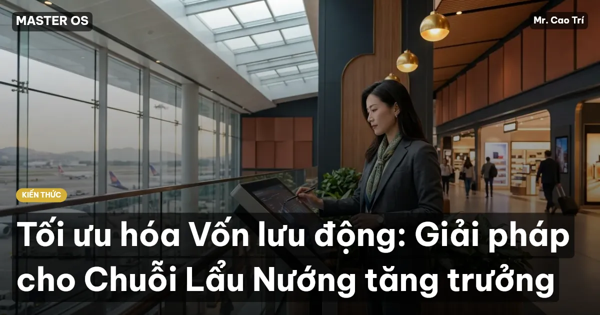 Tối ưu hóa Vốn lưu động: Giải pháp cho Chuỗi Lẩu Nướng tăng trưởng