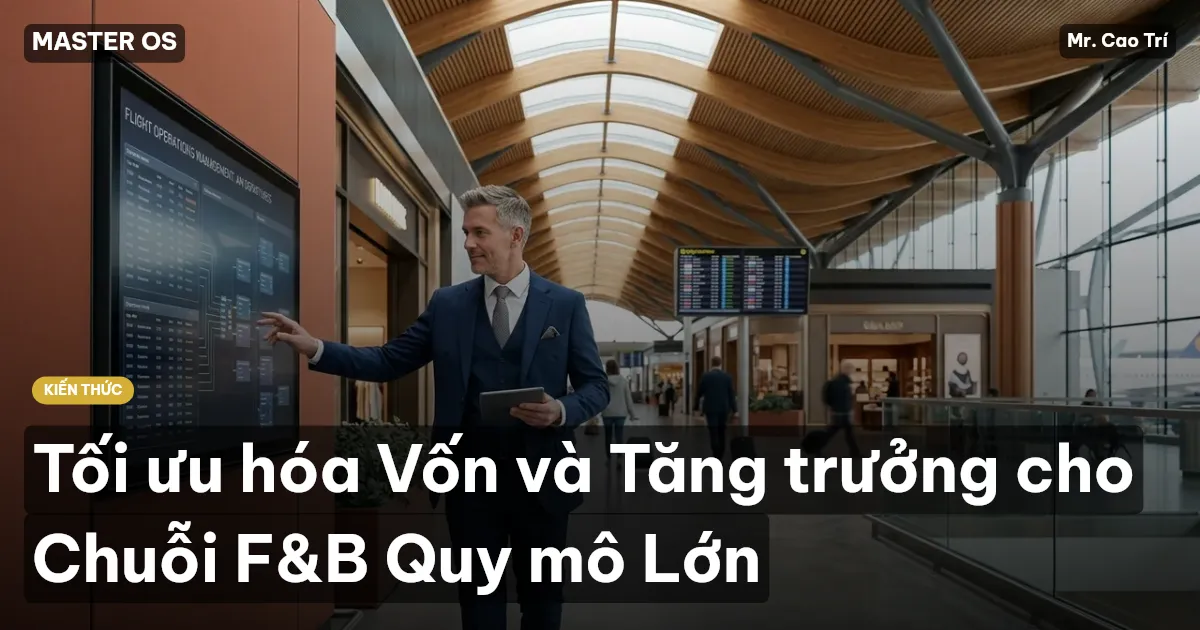 Tối ưu hóa Vốn và Tăng trưởng cho Chuỗi F&B Quy mô Lớn