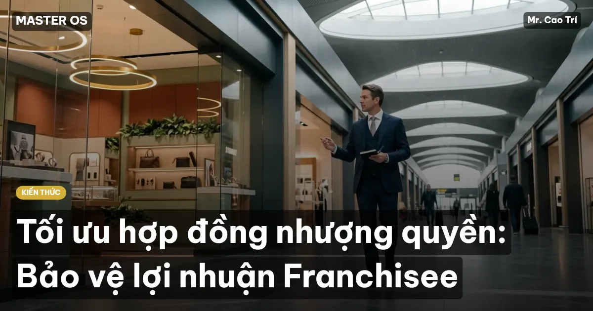 Tối ưu hợp đồng nhượng quyền: Bảo vệ lợi nhuận Franchisee